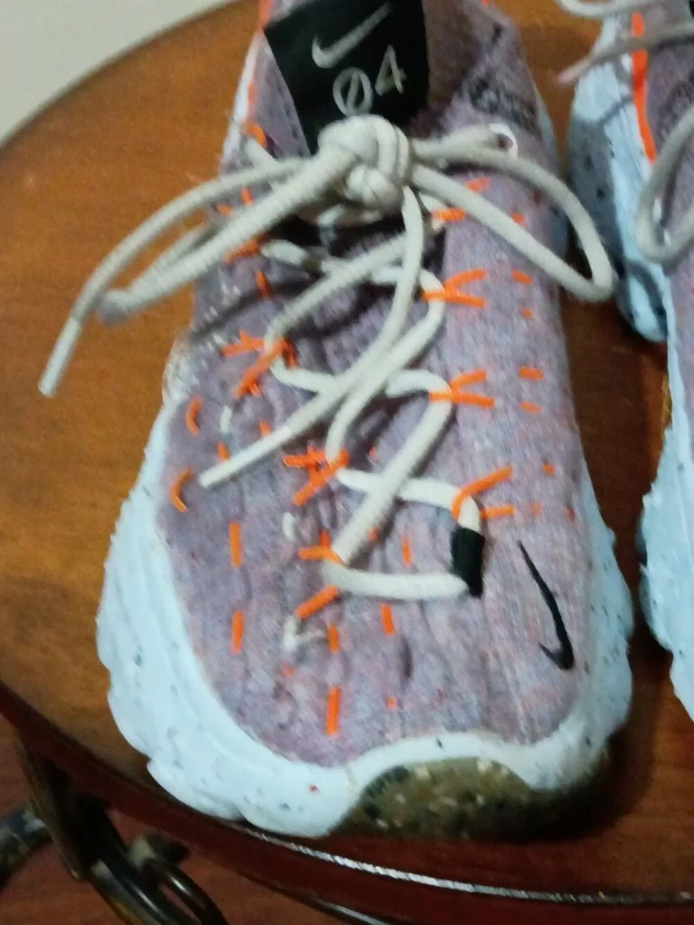 Nike Space Hippie 04 Multi Color Total Orange Women's Size 7 CD3476-900 - Picture 7 of 15